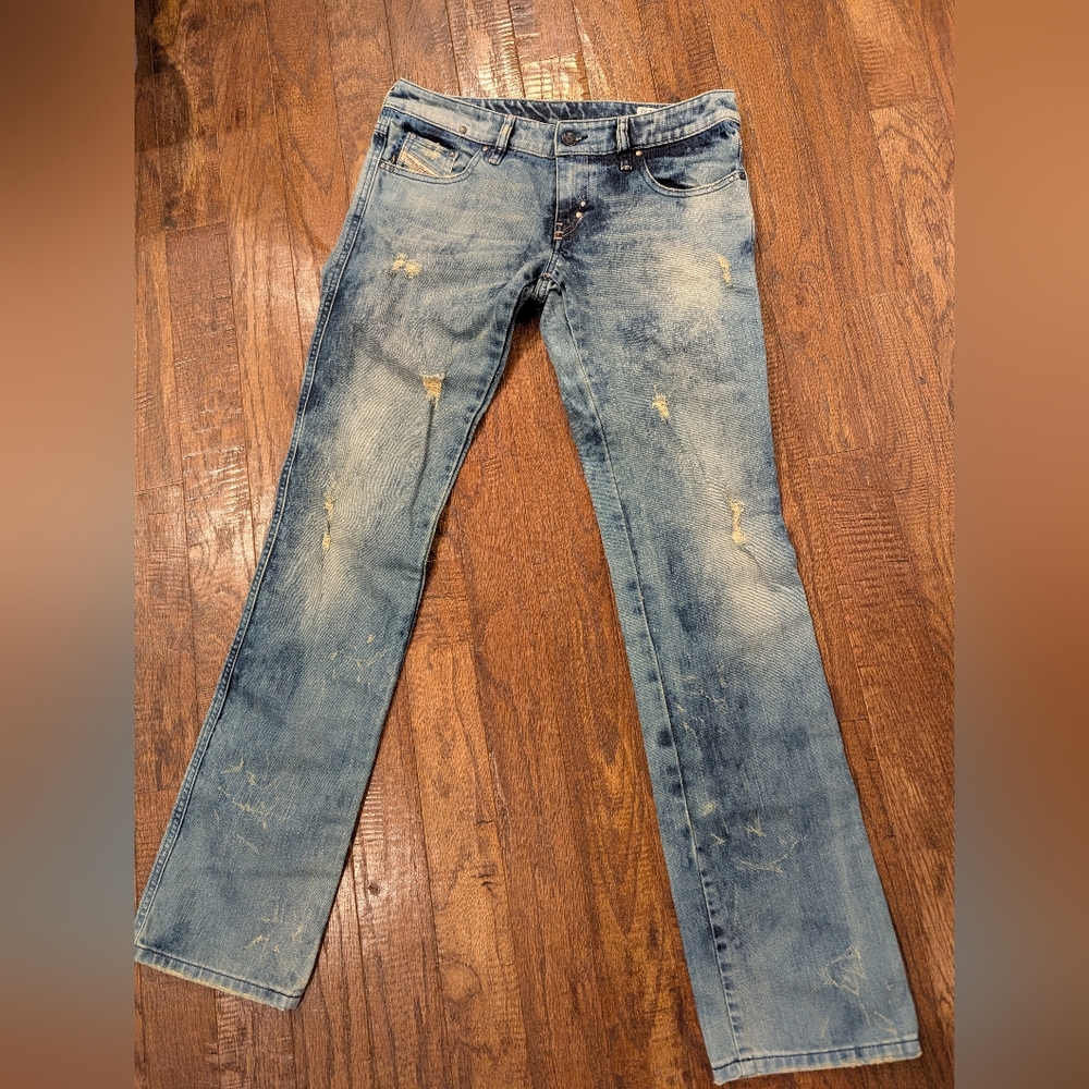 Diesel × Vintage Distressed Jeans Women's Lhela 27/32 Wash: 008N1, RARE